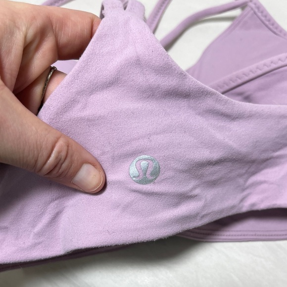 Lululemon Expand Your Limits Bra Nulu Minimal Support In Antoinette Sz 2 - Picture 8 of 10